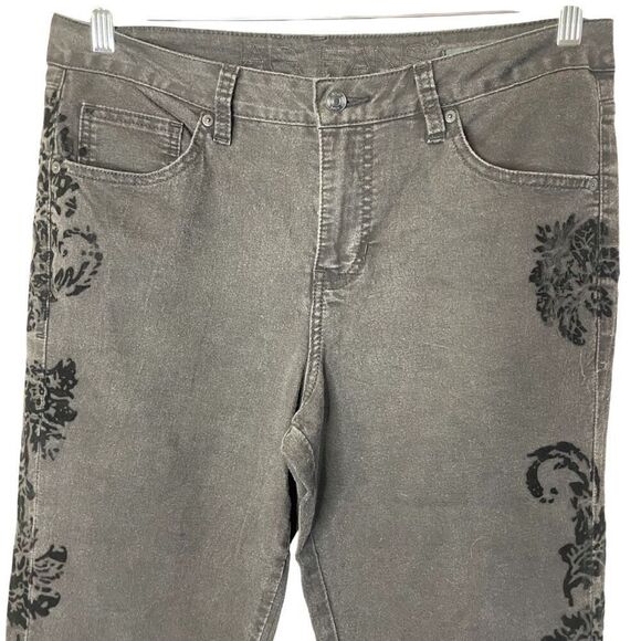 JAG JEANS Faded‎ Black Slim Fit with Velvet Flocking - Picture 3 of 12